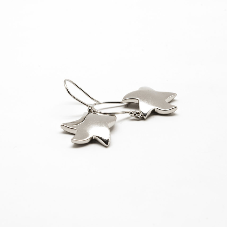 Boucles Argent Etoile de mer