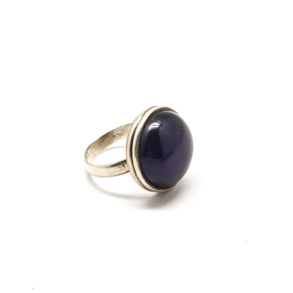 Bague Améthyste sur Argent