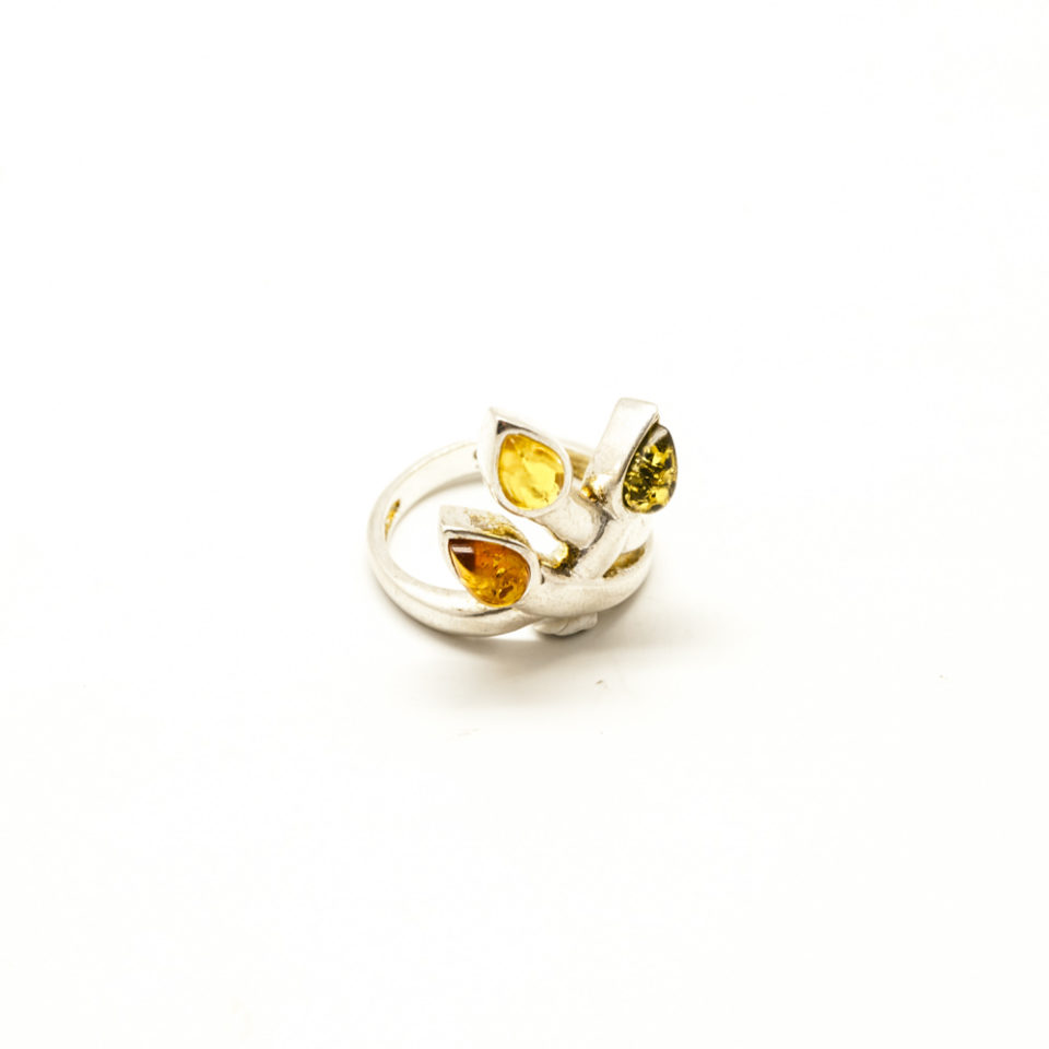 bague ambre de la baltique